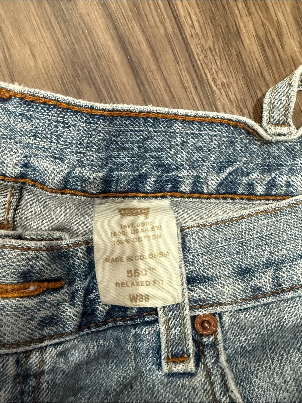 Levis styling blue use